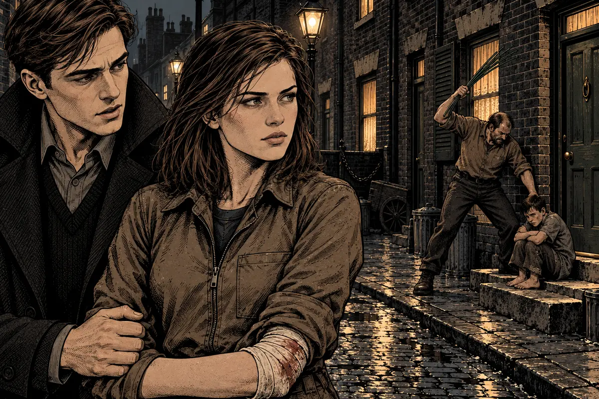 Scene 6, “The switches” — an illustration drawn by AuthorCat from the text