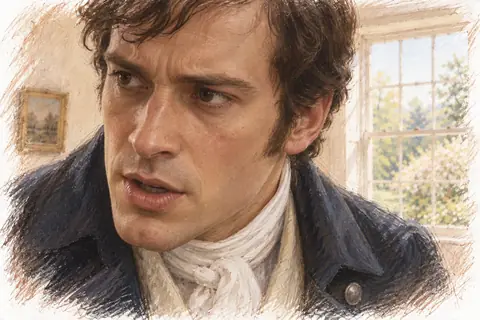 Mr Darcy in chapter 32 — Pride and Prejudice